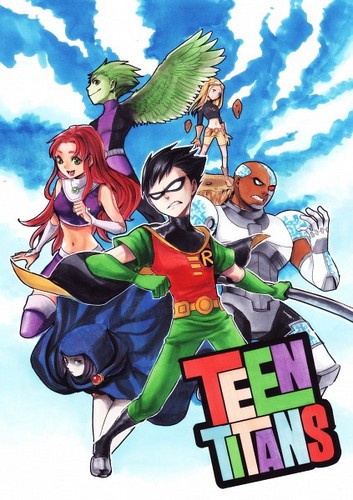  Teen Titans fã Art