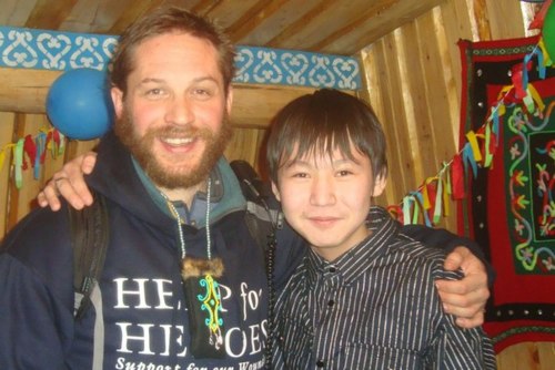  Tom Hardy in Yakutsk, Russia.