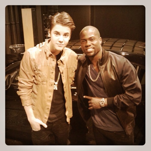  bieber & kevin hart, personal picture