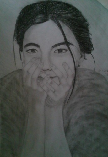 my Björk drawing 