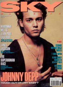  young Johnny in magazine