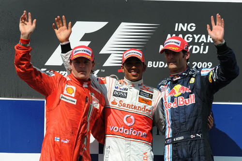  2009 F1 Hungary kertas dinding