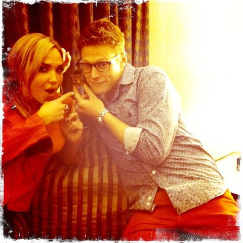  Arielle and Zach Roerig
