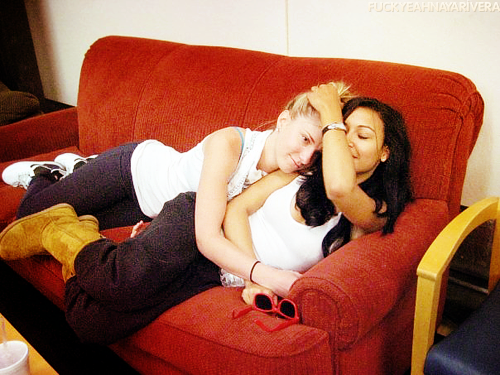Brittany and Santana <3