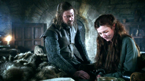  Catelyn and Eddard Stark