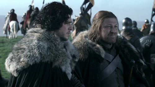  Eddard and Jon