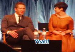  Josh's enthusiasm on exercising kissing with Ginny for OUAT