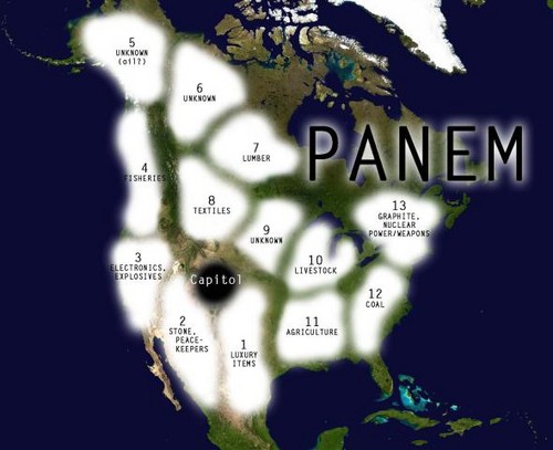  Map of Panem