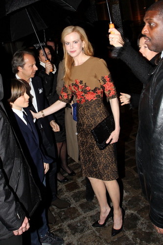  Nicole Kidman - 'TOD'S' private party Fashion Week