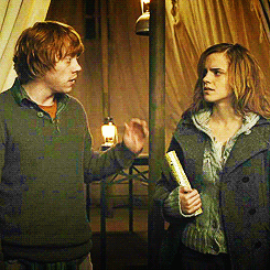 Ron and Hermione gif