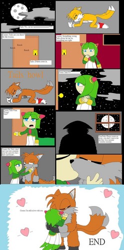  Tails and Cosmo comic