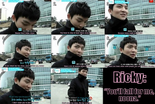 Teen вверх Ricky: "You'll fall for me, noona."