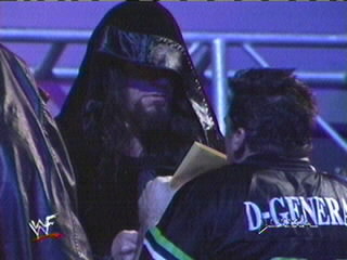 The Ministry abducts Shane McMahon, 1999