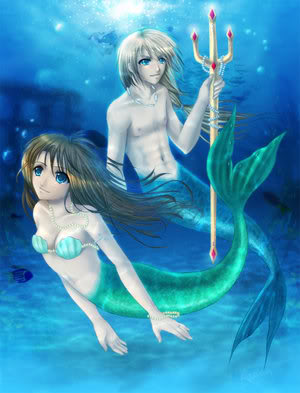  mermaid animé