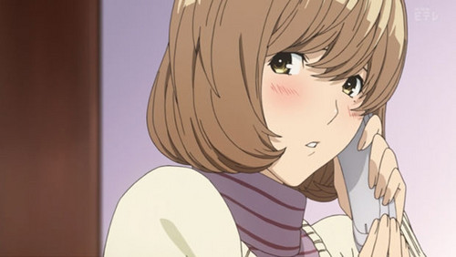  Aoki blushing