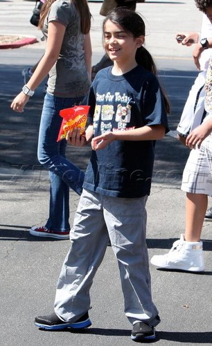  Blanket Jackson at the Commons Movie in Calabasas