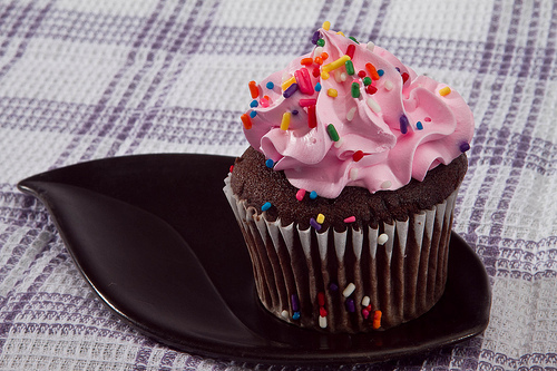  cupcake, kek cawan ^^