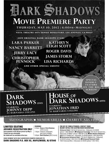  Dark Shadows Los Angeles Movie Premiere Party