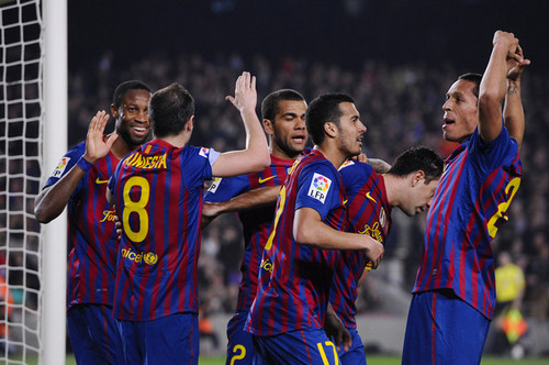  FC Barcelona (3) v Sporting Gijon (1) - La Liga