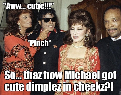  Michael's cute dimples!