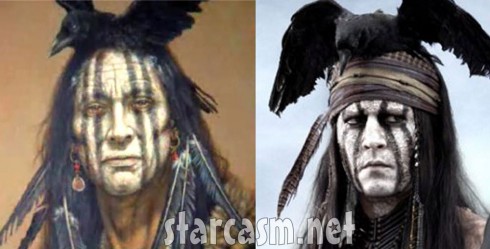 Johnny Depp’s Tonto look is based on Chipewyan legend Crow-Head
