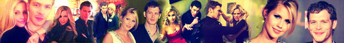 Joseph 모건 and Claire Holt BANNER