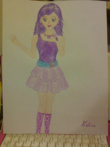  My drawing of Keira