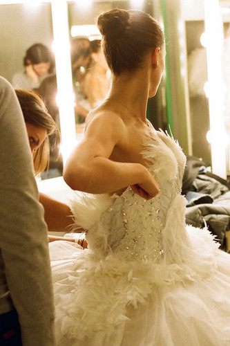 New Black Swan Behind the Scenes Picture