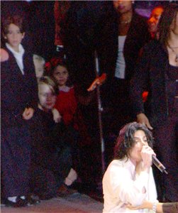  Prince and Paris Jackson's godfather Macaulay Culkin takes care of Michael Jacksons kids at MJs 30th