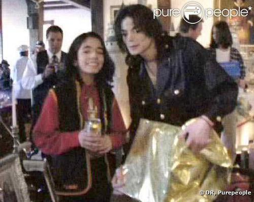 Rare picture of Omer and Michael Jackson
