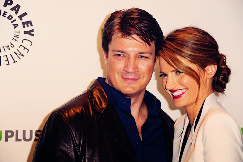  Stana and Nathan on PaleyFest 2012