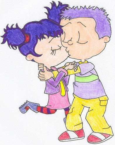 Tommy and Kimi baciare