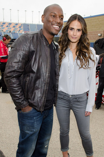  Tyrese Gibson and Jordana Brewster, stars of Fast Five on Blu-ray, Fast Five 225, September 15, 2011