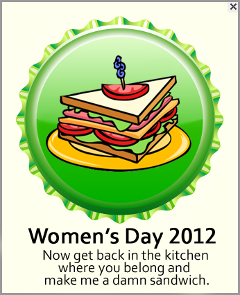 Women's Day 2012 Cap
