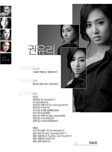  Yuri @ SBS Fashion King Профиль