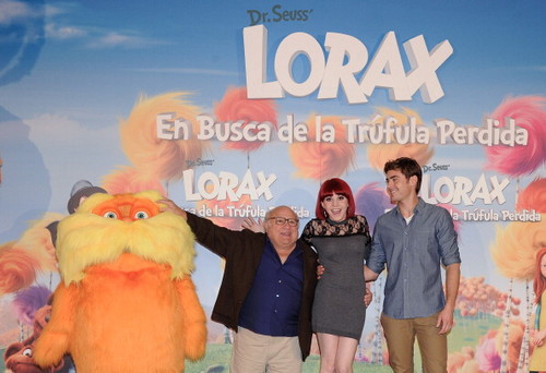  Zac Efron: 'Lorax' fotografia Call in Madrid