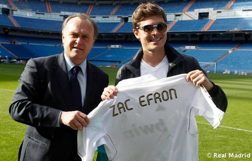  Zac Efron - Real Madrid Primiera