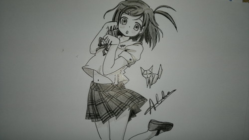  anime girl - fanart