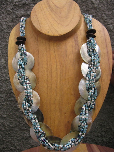 beading necklaces with mop seashell bead allseasonjewelry