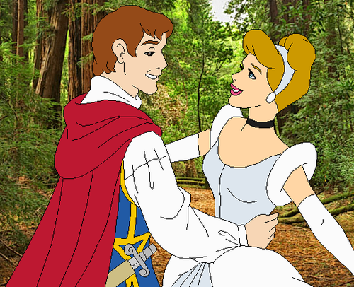 Sinderella and the prince