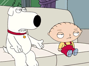  stewie's face is priceless