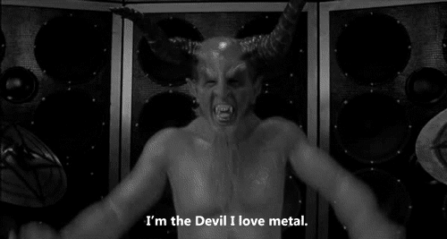 i'm the devil, i love metal