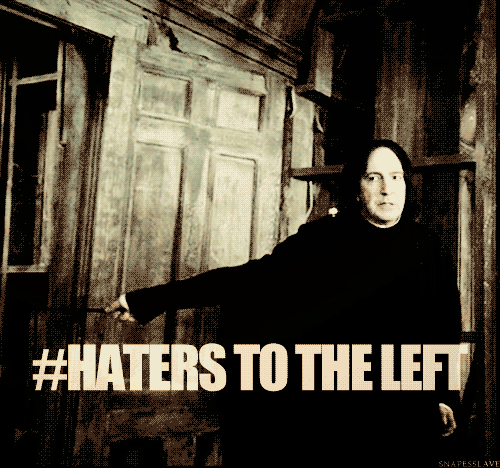  ☆ Haters to the left ☆