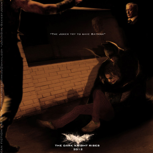  "The Joker try save Batman" in TDKR the dark knight rises 2012