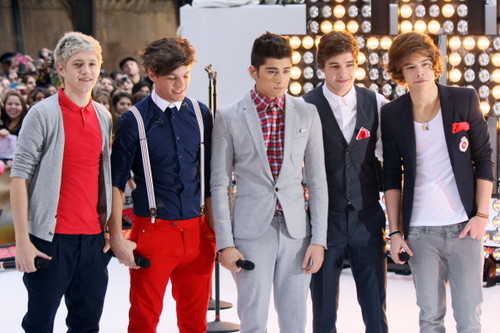  1D performing on the "Today Show" :)