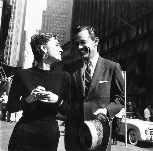 Audrey and William Holden