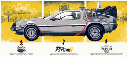  Back to the Future Poster