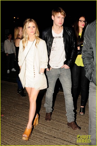 Chord and friends leaving the Roosevelt hotel in LA, March 11, 2012