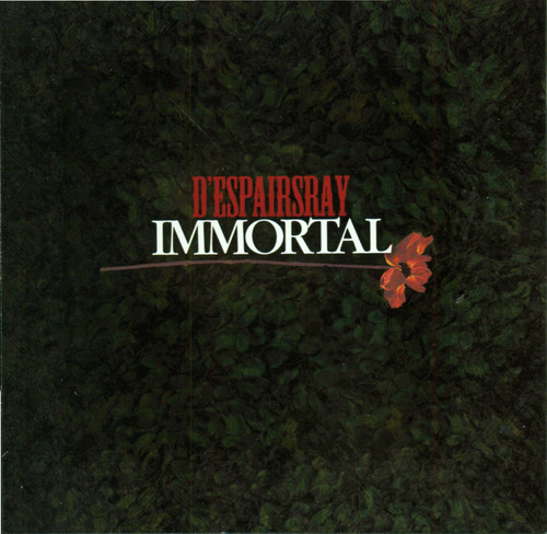  D'espairsRay Immortal CD Book Back Cover