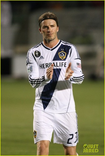  David Beckham: L.A. Galaxy Takes On Toronto